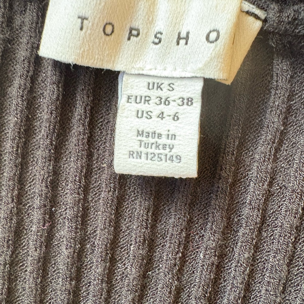 Topshop Black Maxi Sweater Dress - Picture 3 of 3